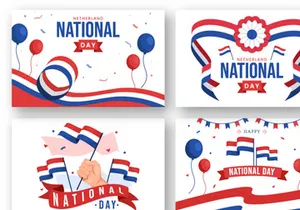 15 Netherlands National Day Illustration