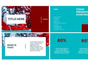 RBlu Presentation Template