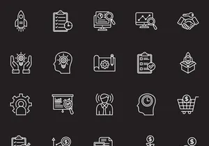Business Icon Set V1