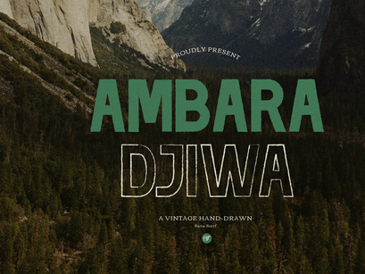 Ambara Djiwa | Vintage Hand Drawn