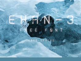 Exan-3 Free Font preview picture