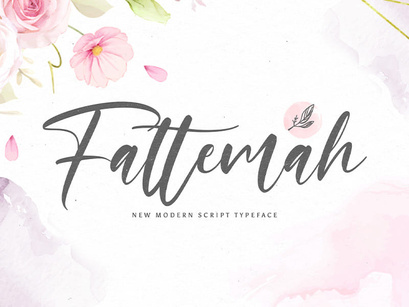 Fattemah - Handwritten Font