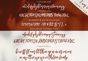 I am Cool - Brush Script Font