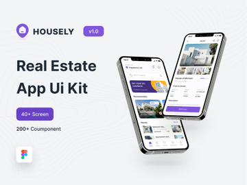 Housely - Rent Real Estate App Ui Kit preview picture