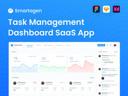 Smartagen - Task Management Saas Dashboard App preview picture