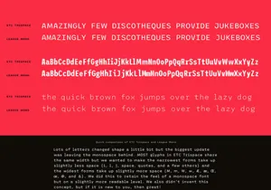 ETC Trispace: Free typeface in 45 styles