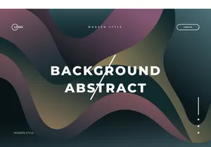 Abstract Background Dynamic Wave Colorful
