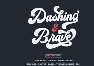 Rhapsody - Free Retro Bold Script Font