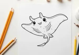 Cute cartoon whale jumping vector illustration flat design