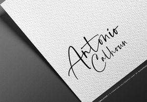 Singleton - Signature Font