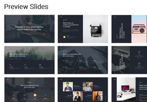 ZUMA - Minimal & Creative Template (Powerpoint)