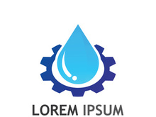 Gear logo with a creative idea.