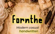 Fornthe – Modern Casual Handwritten Font - (TTF)