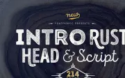 Intro Rust - Free Font