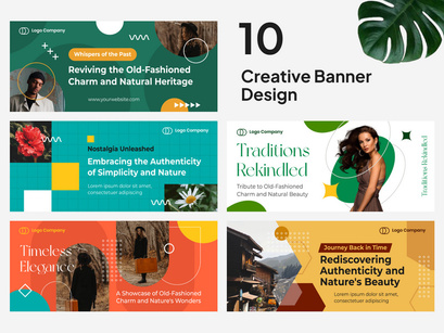 Creative Banner Design Template Vol. 1