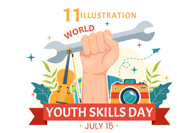 11 World Youth Skills Day Illustration preview picture