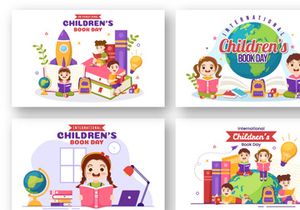 15 International Children's Book Day Illustration