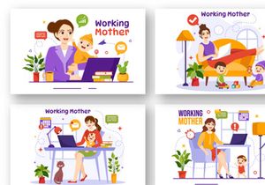 13 Working Mother Illustration