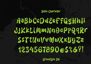 Liquid Unflow | Liquid Playful Font