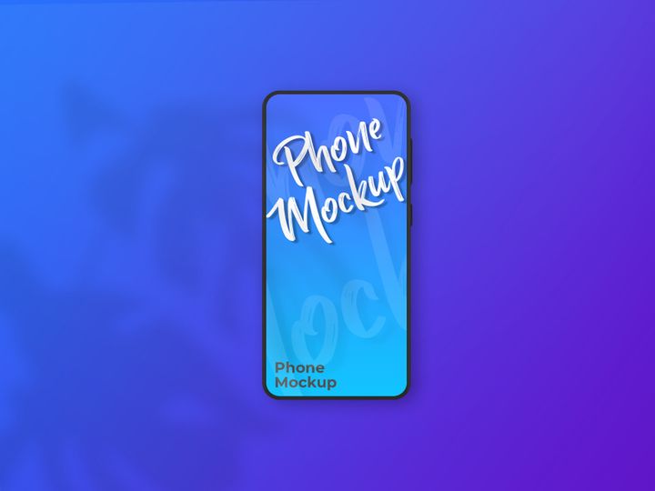 Editable digital device iphone screen mockups