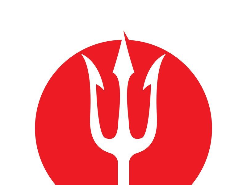 Mystic Trident Emblem Of Power magic trisula