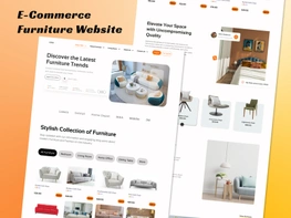 E-Commerce Furniture Website – Modern & Minimal UI/UX Design preview picture