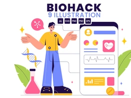 9 Biohacking Technology Illustration preview picture