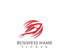 Fish logo and symbol vector symbols