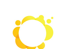 Orange Fresh Fruit Logo template. Vector illustration.