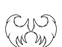 Dragon illustration icon design template vector