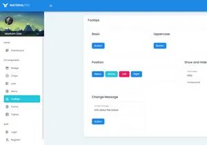 MaterialPro Free Angular Admin Dashboard Template