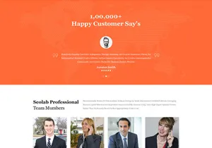 SEO & Digital Marketing Agency PSDTemplate