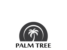 Unique and modern arabian palm tree logo design.