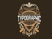 Vector Decorative Vintage Typography Elements, Greeting Card Design