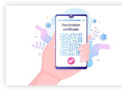 5 Covid-19 Vaccination Certificate Illustration