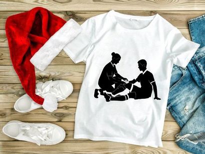 First aid being administered to an injured person on the ground