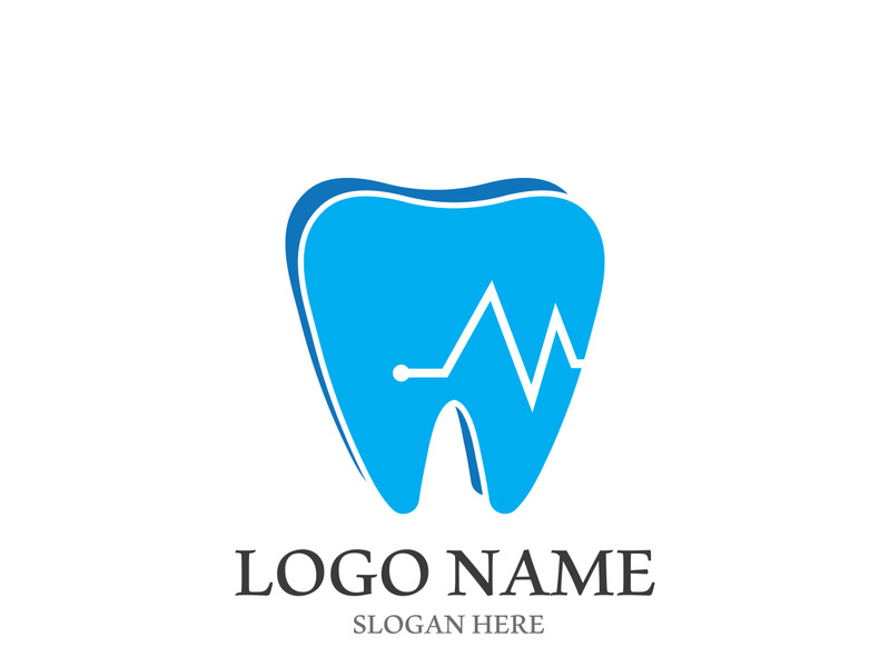 Dental logo template vector illustration icon design