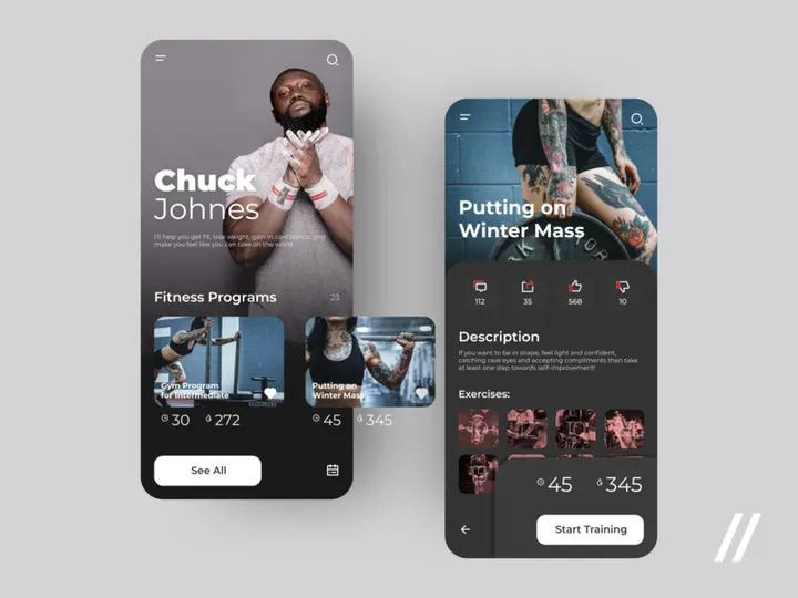Personal Fitness Trainer App