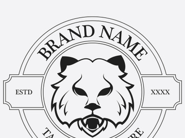 Tiger logo vintage preview picture