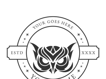 Owl logo preview picture