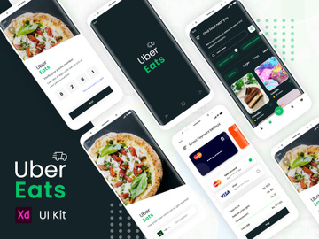 Uber Eats Mobile UI Kit preview picture