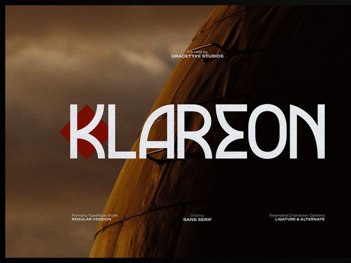Klareon | Display Sans Serif