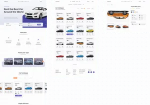 Carent - Car Rental Landing Page v.2