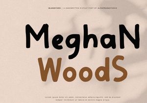 Blandford - Handwritten Font