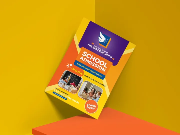 Free Education Flyer Design Template
