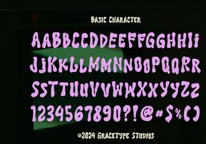 Perosra | Hand Drawn Liquid Font