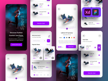 E-Commerce Shoes Store App preview picture