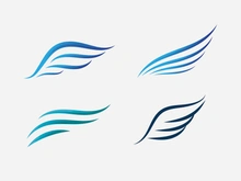Wing Logo Template vector icon