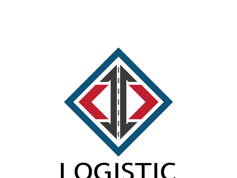 logistics logo icon illustration vector design  distribution symbol  delivery of goods  economy  finance