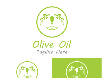 Olive fruit logo design. preview picture